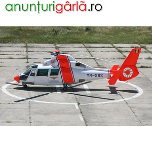 Imagine anunţ Survol Bucuresti cu elicopterul