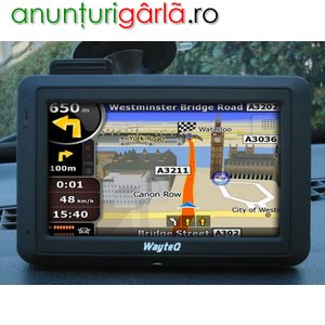 Imagine anunţ BEST PRICE! GPS Wayteq N770 (BT & FM tr.) - 4.3 inchi - iGO 2009 3D FULL EUROPA