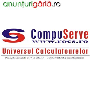 Imagine anunţ CompuServe Oradea: Service Laptopuri, PC, imprimante, xerox