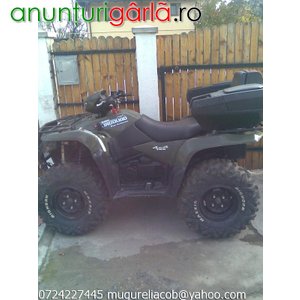 Imagine anunţ Vand ATV Suzuki King Quad 700 cmc 50 cp
