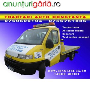 Imagine anunţ TRACTARI AUTO CONSTANTA - Tarife MINIME 0769606194