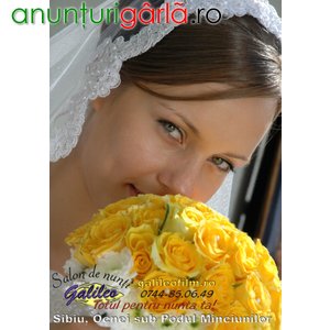 Imagine anunţ Galileo-Totul pentru nunta ta!