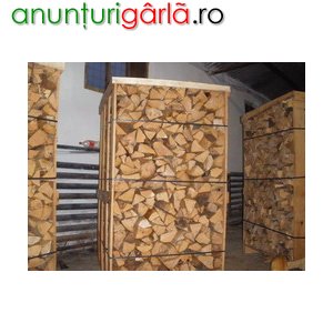 Imagine anunţ Vand lemne de foc paletizate!!