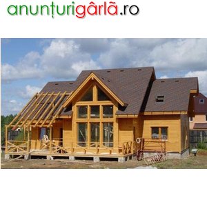 Imagine anunţ Constructii case din lemn