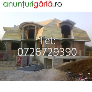 Imagine anunţ Echipa constructii case din lemn sau zidarie