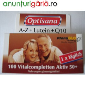 Imagine anunţ 27 vitamine, luteina si q10