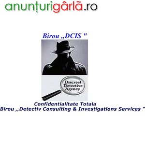 Imagine anunţ Filaj, investigatii, supraveghere, verificari - servicii detectivi