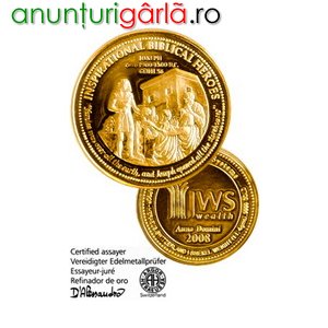 Imagine anunţ Vand Monezi aur 24K si lingouri de argint !