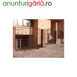 Imagine anunţ fier forjat, gard, poarta, balustrada