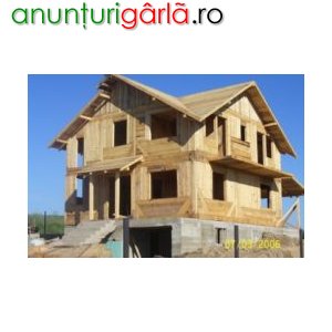 Imagine anunţ case din lemn