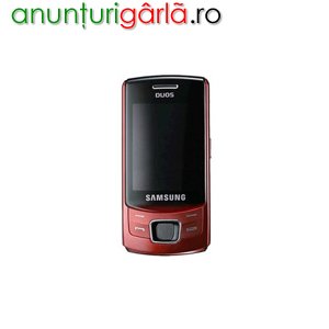 Imagine anunţ 560 lei, Telefon Dual SiM SAMSUNG C6112 Visiniu - RO - ORIGINAL !!!