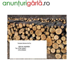 Imagine anunţ Vand lemne de foc