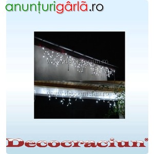 Imagine anunţ Perdele de lumini si turturi luminosi DecoCraciun.ro