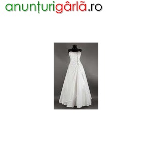 Imagine anunţ vand rochie mireasa + costum ginere + accesoriile