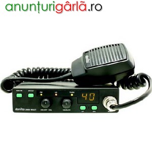 Imagine anunţ Set Statie Radio CB Danita 2000 plus Antena Milenium ML 145 magnetica