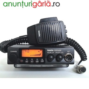Imagine anunţ Set Statie Radio CB Danita 3000 plus Antena Milenium ML 145 magnetica