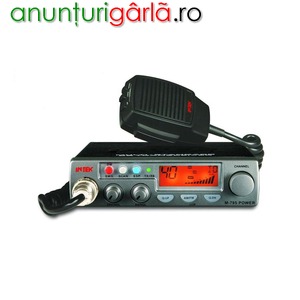Imagine anunţ Set Statie Radio CB Intek M 795 plus Antena Sirio Turbo 5000 plus Baza Magnetica Sirio 160 mm