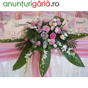 Imagine anunţ Aranjamente florale nunta