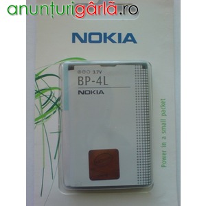 Imagine anunţ Baterii Nokia BP-4L, BL-5F, BL-6F, BL-5J
