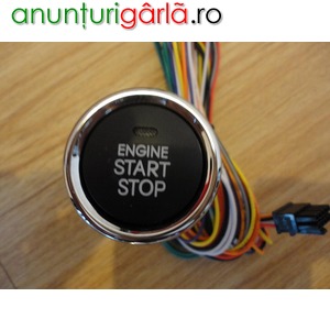 Imagine anunţ Buton de pornire a motorului Start-stop engine button