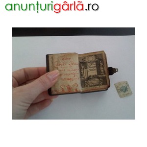 Imagine anunţ Colectie rara de carte Des alten testaments mittler