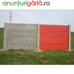 Imagine anunţ Garduri si stalpi din beton-Suceava-Romania