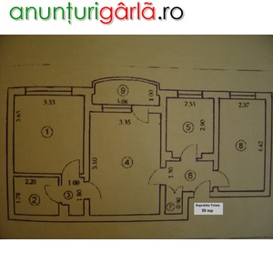 Imagine anunţ Ocazie Dacia 3 camere confort 1 etaj 1