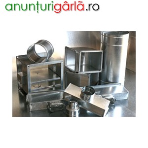Imagine anunţ Producator si importator tubulatura ventilatie din tabla zincata