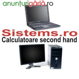 Imagine anunţ magazin online de calculatoare second hand