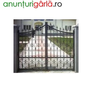 Imagine anunţ Execut porti balustrade garduri din fier forjat