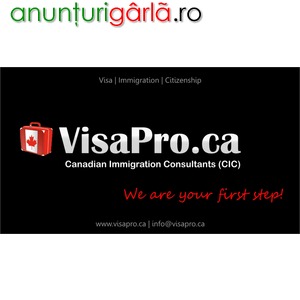 Imagine anunţ Consultanta si servicii imigrare Canada