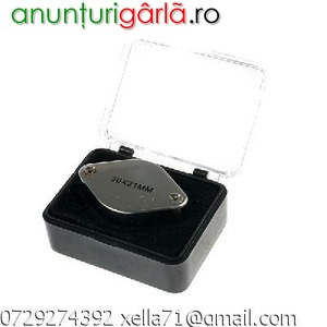 Imagine anunţ Lupa 30x ceasornicar bijutier microscop portabil - uz profesional