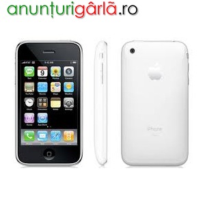 Imagine anunţ vand iphone 3g 16gb white in stare impecabila - 699 ron