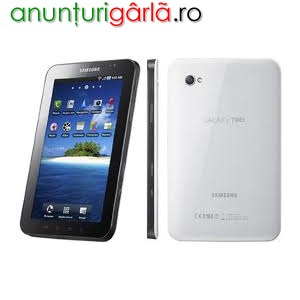 Imagine anunţ vand samsung p1000 galaxy tab white in stare impecabila, pachet complet - 1099 ron