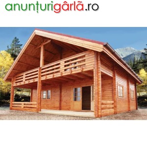 Imagine anunţ Casa de lemn Luxury 9x6m