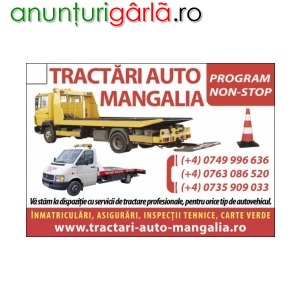 Imagine anunţ TRACTARI AUTO MANGALIA NEPTUN EFORIE 0749996636