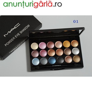 Imagine anunţ Trusa Machiaj Make-up Profesionala 18 Farduri Culori MAC
