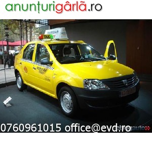 Imagine anunţ Vand 6 licente taxi Bucuresti 43000Euro