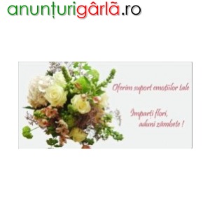 Imagine anunţ Florarie online Iasi - comenzi flori Iasi