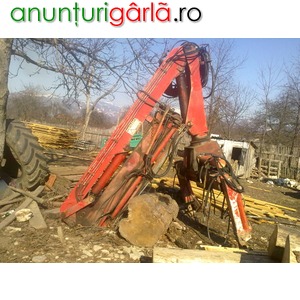 Imagine anunţ MACARA FORESTIERA CU GRAIFER SI ROTATOR