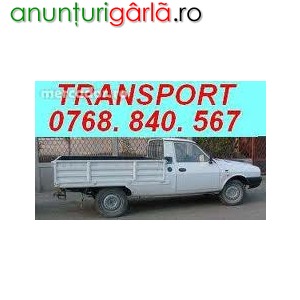 Imagine anunţ Transport cu Dacia Papuc Bucuresti 0727.467.215