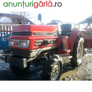 Imagine anunţ vind tractoras yanmar model nou