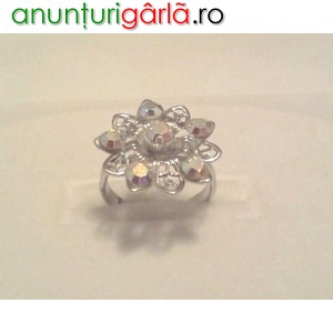 Imagine anunţ Inel Swarovski 20 RON bijuterii accesorii handmade