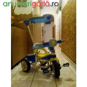 Imagine anunţ Vand tricicleta copii cu pedale si maner