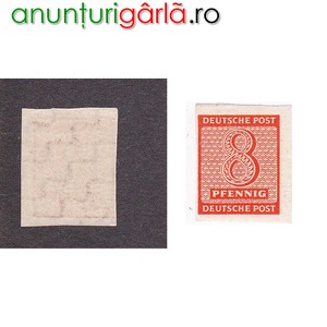 Imagine anunţ timbre Germania