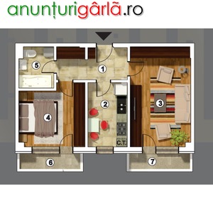 Imagine anunţ Rahova -2 camere-dezvoltator-rezidential-0% comision-47000 euro