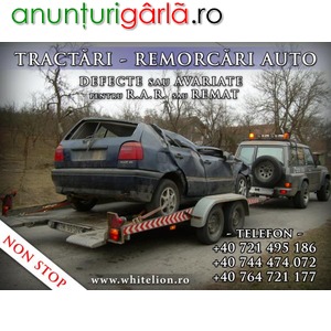 Imagine anunţ Tractari Auto Autostrada Timisoara-Arad