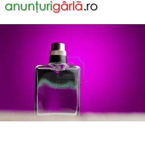 Imagine anunţ parfum personalizat