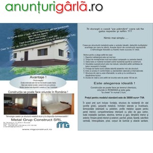 Imagine anunţ Construim case la pret de garsoniera !