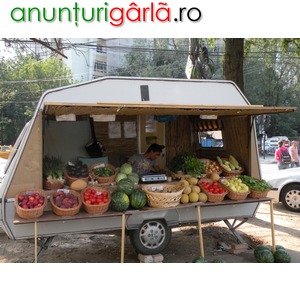 Imagine anunţ Vand rulota comerciala - legume , fructe , produse alimentare